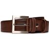 NAE Vegan Shoes Men's Vegan Belt Bruc Brown