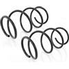 GH Coppia Molle Ammortizzatori Anteriori per BMW 5 E39 + Touring 520-528 1996-2003