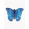 Bordallo Pinheiro Vassoio decorativo Cloudy Butterflies - Blu