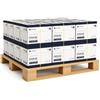 Alphaink Carta A4 80gr Dichiarata, 120 Risme in 24 Pacchi da 5 Risme, 60.000 Fogli per Stampante Laser Inkjet e Fotocopie, CIE 160, FSC, Ecolabel, ISO 9706