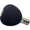 Drawup Manopola rotonda per mulinelli Daiwa, materiale EVA, resistente all'acqua, antiscivolo, accessorio per attrezzatura da pesca (argento)