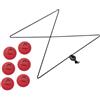 Baoblaze Anello a D per Kayak, Cordino Elastico Elastico da 4 m, Corda di Fissaggio Estensibile per Accessori nautici, gommoni e imbarcazioni, per al, Rosso