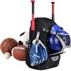 Generisch Zaino da baseball leggero e grande con scomparto per scarpe | Borsa per racchette da softball, adatta per calcio, calcio, sport, scuola, giochi, viaggi, allenamento, esercizi, estate