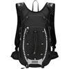 Drawup Zaino Trekking Leggero 45cm Impermeabile Nylon(Black)