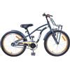 Bendmaxx Bicicletta per bambini da 4 a 6 anni, con telaio in acciaio, parafango, campanello, supporto, riflettori e freno per una guida sicura nel parco, nella vita quotidiana, nel tempo libero e nel