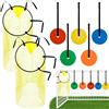 YILUHAOFA 8 reti per porta da calcio, per migliorare la precisione di tiro