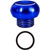 Drawup Tappo terminale in alluminio nero per mulinello LIVRE include O-Ring 1,9 g componente di ricambio in metallo attrezzatura da pesca