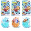 INKEE Aqua World Set 3 Bombe da Bagno Bambini con Sorpresa - Bombe Effervescenti con Giocattolo per Ragazze e Ragazzi - Set Spa per Vasca con Figurina Inclusa