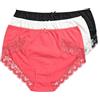Ulla Popken Donna Slip Ciliegia Amaranto 54+