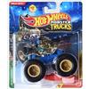 Hot Wheels Monster Trucks Great Bite Shark [Leopard] Beast Bashers 3/6 - Include auto schiacciata - Scala 1:64 Diecast Toy Vehicle