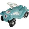 Big Bobby Car Classic Life - Auto scorrevole a partire da 1 anno, realizzata in plastica riciclata, carrozzeria ergonomica, volante di sicurezza con clacson, ruote stabili, colore beige petrolio, a