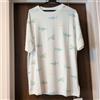 gelato piqué T-shirt Gelato Pique Shark Print maglietta grafica casual