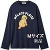 gelato piqué Gelato Pique Maglietta Uomo Giocattolo Barboncino Manica Lunga Navy M Heat Re...