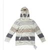 gelato piqué Gelato Pique Smoothie 4 Border Parka blu liscio morbido leggero con cappuccio