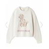 gelato piqué Maglione pullover in maglia jacquard Gelato Piqué Barboncino con dettaglio a ...