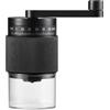 MiOYOOW Macinacaffè Manuale Portatile, Macina Caffè con 35 Livelli di Regolazione, Macinino Caffè Espresso in ceramica, per Moka a Pressa Francese