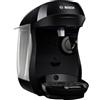 Bosch - Caffettiera Tassimo Happy Friendly, Fino a 70 bevande, OneTouch, INTELLIBREW™, Nero, TAS102E