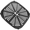 ibasenice Padella per Griglia Friggitrice ad Aria 22,5X22,5 CM, Piastra a Crisper Antiaderente, Ricambio per Friggitrice ad Aria Doppia Pentola