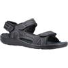 Hush Puppies Alistair Sandali Neri in Pelle da Uomo - EUR 42