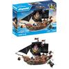 PLAYMOBIL Pirates 71530 Galeone dei pirati, emozionante battaglia navale e ricerca del tesoro segreto, inclusi cannoni, proiettili e tanti accessori, giocattolo per bambini dai 4 anni in su