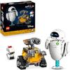 LEGO | Disney Pixar WALL-E e EVE - Kit di Modellismo per Adulti da Esposizione - Costruzione Fai da Te con i Personaggi di M-O e Hal - Decorazioni per la Casa - Regalo da Collezione per Fan - 43279