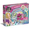 Clementoni Crazy Chic - Rainbow Bracelets, Giochi Creativi per Bambini 7+ Anni, Kit Braccialetti Fai da Te Bambina, Idea Regalo per Creare Bracciali Unici e Personalizzati, Made in italy, 15180