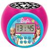Lexibook, Barbie, Sveglia con proiettore, funzione sveglia e snooze, luce notturna con timer, display LCD, alimentazione a batterie, RL977BBLXB