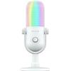 Razer Seiren V3 Chroma - Microfono USB RGB - a condensatore supercardioide con funzione Tap-to-Mute (illuminazione reattiva, limitatore di guadagno digitale e ammortizzatore integrato) Bianco
