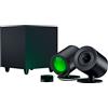 Razer Nommo V2 Pro - Altoparlanti da Gaming per PC 2.1 Full Range con Subwoofer Wireless (Driver Full Range da 3" con Punte di Fase in Alluminio, THX Spatial Audio) Nero