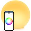 EVE Flare - Lampada LED portatile intelligente con tecnologia Apple Home, resistenza all'acqua IP65 e ricarica wireless, Bluetooth & Thread
