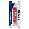 OSAMA - Ricarica Penne Cancellabili per Scuola Elementare, Medie, Superiori, Kit 3 Pezzi a Sfera, 0.7 mm - Refill per Penne Gel Compatibile con Frixion Ball - Ricariche per Penna Cancellabile, Rosso