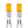 Eglo LED G9 base a perno set di 2 lampadine a doppia spina, 2 Watt ciascuna