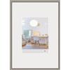 walther designCornice per quadri in acciaio 29,7 x 42 cm (DIN A3) con vetro artistico, cornice in plastica New Lifestyle KVX342D
