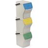 TATAY Contenitore Differenziata Easy Waste 20 L Coperchio con Sistema Click