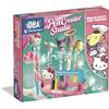 Clementoni Idea - Laboratorio delle Penne Hello Kitty, Kit Creativo per Bambini 6+ Anni, con 25+ Accessori e 5 Penne Personalizzabili con Personaggi, Lingua Italiana, 18276