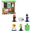 Bandai - Minecraft - Confezione da 6 statuette da collezione - Cofanetto 6 piccole figure di cui 1 mistero - Collezione di videogiochi e film Minecraft - Giocattolo a partire da 8 anni - PMM2060