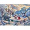 Schmidt , Thomas Kinkade: Disney Beauty & the Beast Winter Enchantment Puzzle - 1000pc , Puzzle , Ages 12+ , 1 Players