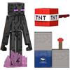 Mattel Giocattoli Minecraft, Personaggio Enderman con Accessori