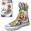 Ravensburger - Puzzle 3D Sneaker Avengers, Portapenne 112 Pezzi, 8+ Anni