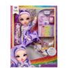 Rainbow High Sparkle and Shine - Viola (Viola) - Bambola fashion da 28 cm con scintille liquide nelle gambe, scuotere per vederle brillare Età 4-12 anni