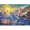 Schmidt , Thomas Kinkade: Disney The Little Mermaid Puzzle - 1000pc, Puzzle, Ages 12+, 1 Players