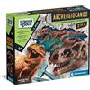 Clementoni Scienza e Gioco Lab - Archeogiocando T-Rex 2in1, Gioco Scientifico 6+ Anni, Fossili di Dinosauri da Scavare e Assemblare, Kit Archeologo, Made in Italy, Lingua Italiana, 19324