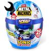 Zuru Metal Machines Metal Machines Sonic The Hedgehog Speed Heroes di ZURU, Più di 25 sorprese all'interno, costruisci e lancia la tua auto da corsa (Sonic the Hedgehog).