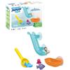 PLAYMOBIL Junior AQUA 71689 Scivolo d'acqua e animali marini, inclusi squaletto e un polpo, giocattolo sostenibile realizzato in plastica a base vegetale, per bambini dai 12 mesi in su