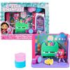 DREAMWORKS GABBY'S DOLLHOUSE Gabby's Dollhouse, Groovy Music Room con personaggio Daniel James Catnip, 2 accessori, 2 mobili e 2 scatole con sorpresa, giocattoli per bambini dai 3 anni in su