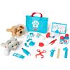 Melissa & Doug Set Per Piccoli Veterinari - Gioco da Veterinari con Attrezzi, Peluche Cane e Gatto, Gioco Educativo, Giochi di Imitazione Montessori per Bambino e Bambina, 3+ Anni