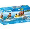 PLAYMOBIL | Vacanza sulla spiaggia | Giro in banana boat | Giocattolo da 4 anni | Regalo per bambini | Divertimento in acqua con figure e moto d'acqua | 71905