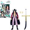 BANDAI - Anime Heroes - One Piece - Dracule Mihawk "Occhio di Falco" 17 cm - Action Figure Articolata Mihawk - Licenza Ufficiale One Piece - Giocattolo per Bambini 4+ - 37053