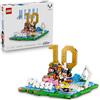 LEGO Editions Lionel Messi - Highlights Calcistici Giocattolo - Modello 3D da Esposizione con Minifigure da Collezione - Decorazione Camera da Letto - Regalo per Bambini e Bambine da 10 Anni - 43011
