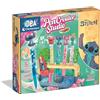 Clementoni Idea - Laboratorio delle Penne Disney Stitch, Kit Creativo per Bambini 6+ Anni, con 25+ Accessori e 5 Penne Personalizzabili con Personaggi, Lingua Italiana, 18204